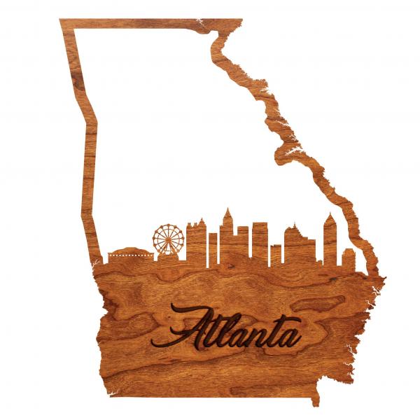 Atlanta Skyline Wall Hanging picture