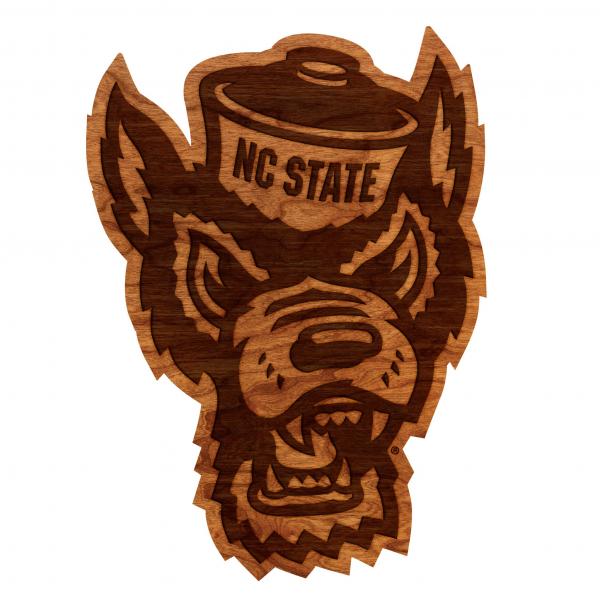 NC State Wolfpack Wall Hanging - Tuffy Head
