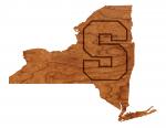 Syracuse - Wall Hanging - State Map - Block S