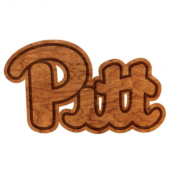 Pittsburgh - Wall Hanging - Logo - Script "PITT"