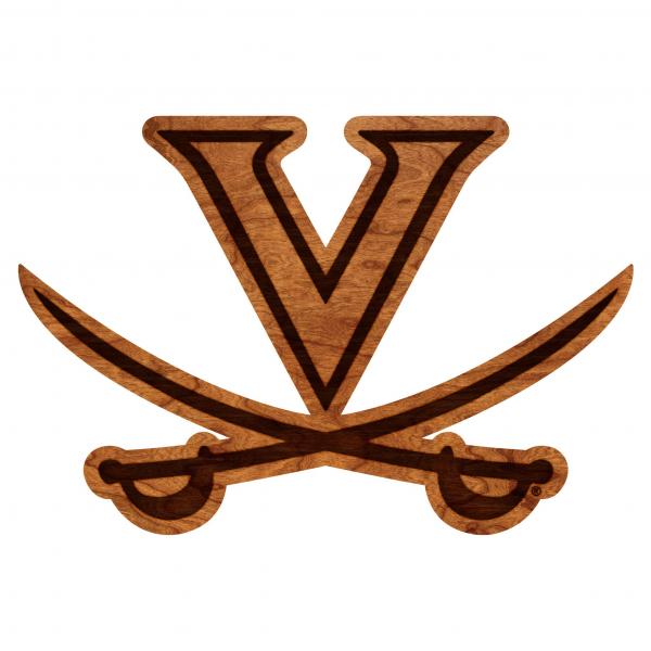 UVA - Wall Hanging - Logo - V over Swords