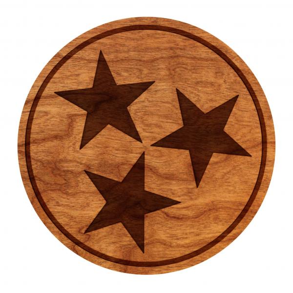 University of Tennessee Coaster Tennessee Tri Star