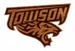 Towson - Wall Hanging - Logo - "Towson" Text with Tiger