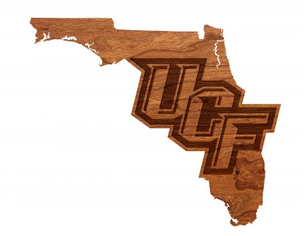 UCF - Wall Hanging - State Map - "UCF" picture