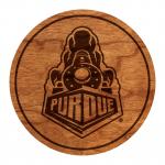 Purdue University Boilermakers Coaster Boilermaker Logo