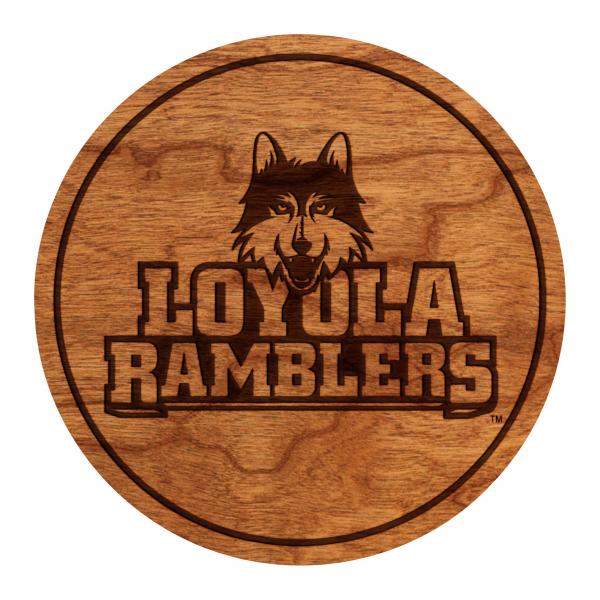 Loyola-Chicago Ramblers Coaster "LOYOLA RAMBLERS"