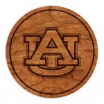 Auburn Tigers Coaster "AU Block Letters"