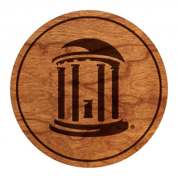 UNC Tarheels Coaster Old Well - Cherry