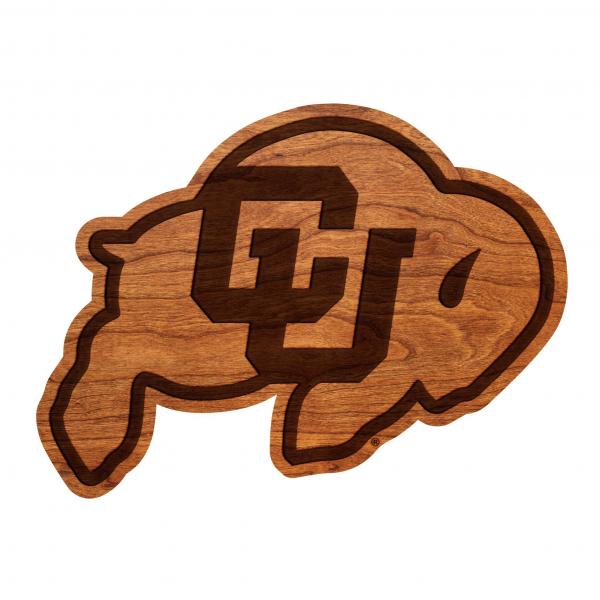 Colorado - Wall Hanging - Buffalo Logo Cutout