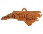 Ornament - Skyline - Greensboro