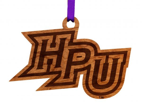 High Point University - Ornament - HPU Letters Logo Cutout