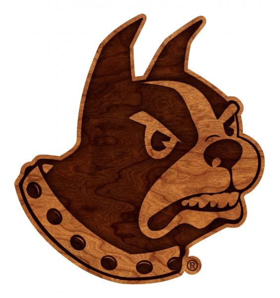 Wofford College - Wall Hanging - Logo - Terrier Head Cutout picture