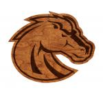 Boise State University - Wall Hanging - Logo Cutout - Bronco Head