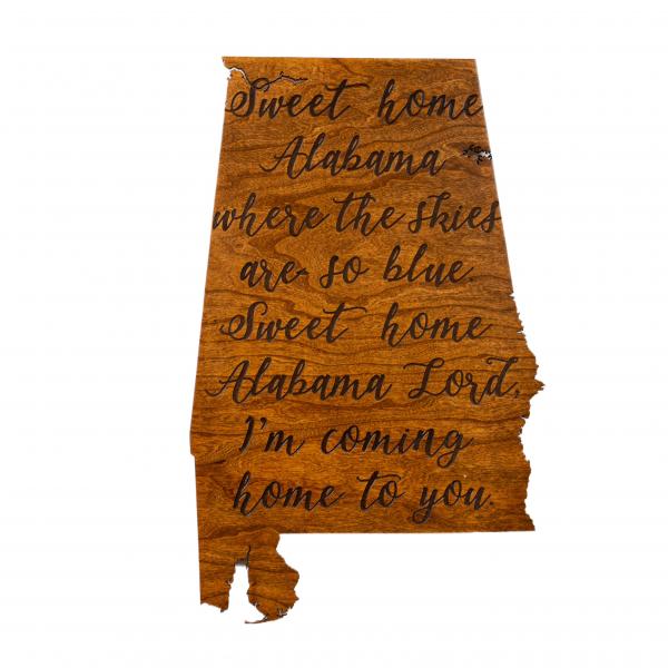 Wall Hanging - "Sweet Home Alabama"