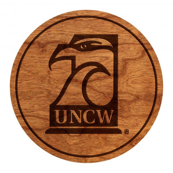 UNCW Seahawks Coaster Vintage Logo