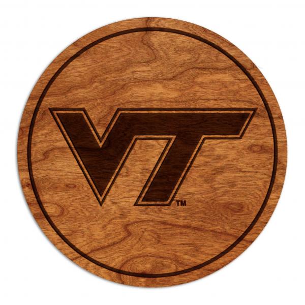 Virginia Tech Hokies Coaster VT Logo