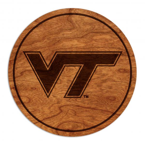 Virginia Tech Hokies Coaster VT Logo picture