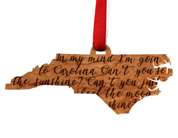 "Carolina In My Mind" North Carolina Ornament