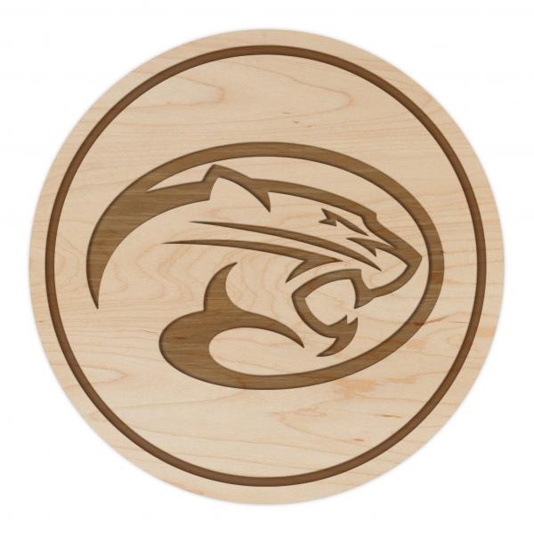 University of Houston Cougars Coaster Cougar Head