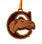 Campbell University - Ornament - Logo Cutout - Campbell C