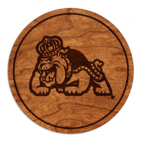 James Madison University Dukes Coaster Full Body Dog with No Text picture