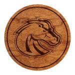 Boise State Broncos Coaster "Bronco Head"