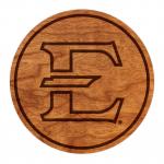 East Tennessee State University Coaster Athletic ETSU "E" - Cherry