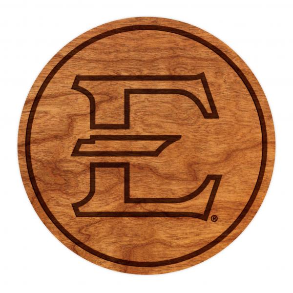 East Tennessee State University Coaster Athletic ETSU "E" - Cherry picture