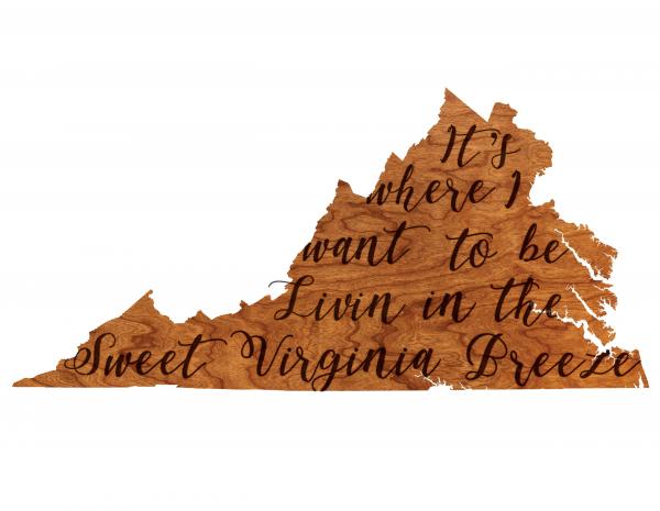 Wall Hanging - "Sweet Virginia Breeze"