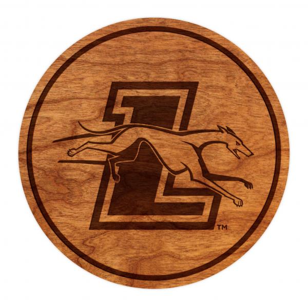 Loyola-Maryland Greyhounds Coaster Block L with Greyhound