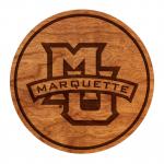 Marquette University Logo Coaster MU Logo