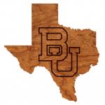 Baylor - Wall Hanging - State Map - Block BU