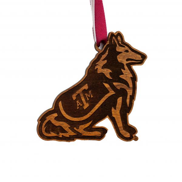 Texas A&M - Ornament - Reveille Dog picture