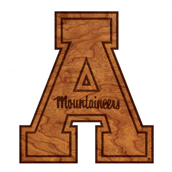 Appalachian State - Wall Hanging - Logo - Block A Cutout picture