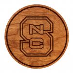 NC State Wolfpack Coaster Block S