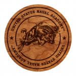 United States Naval Academy Coaster Charging Ram