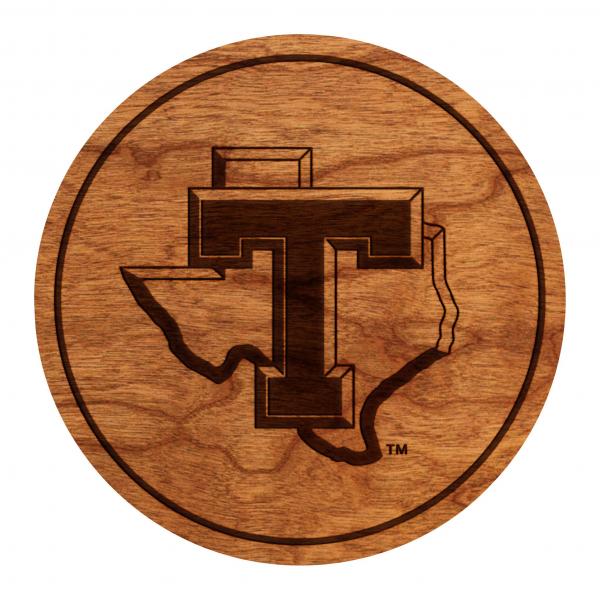 Tarleton State Coaster Block T on Texas