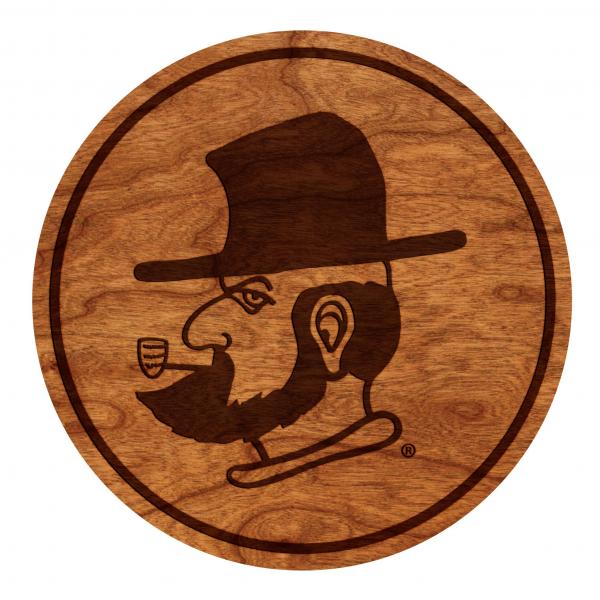 App State Mountaineers Coaster "Yosef Head"