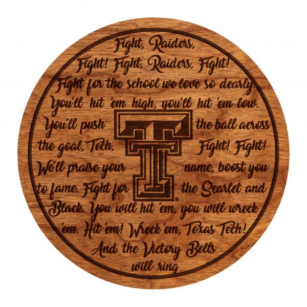 Texas Tech Red Raiders Coaster Fight Song