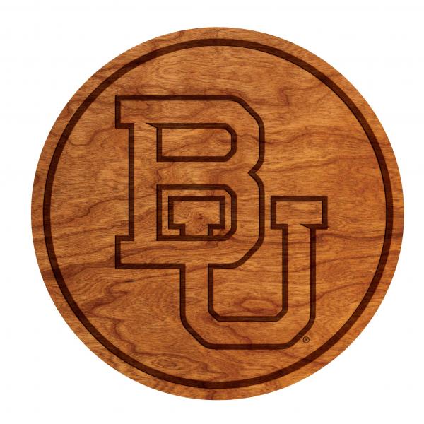 Baylor Bears Coaster "Block BU" picture