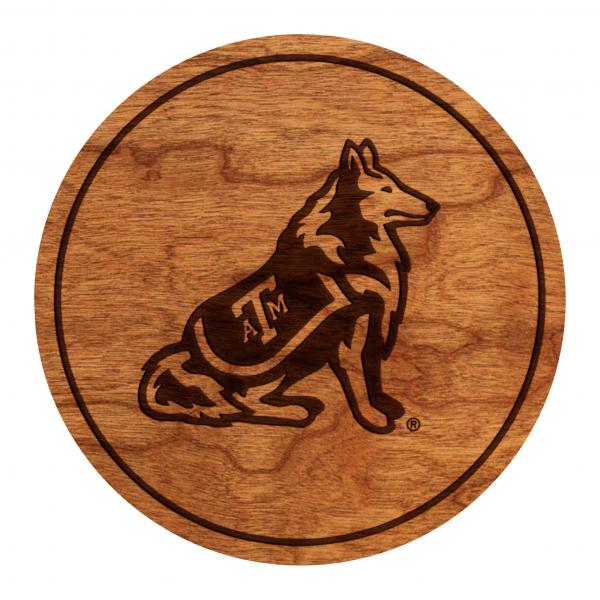 Texas A&M Aggies Coaster Reveille Dog