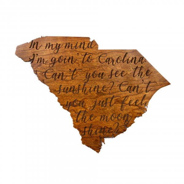 "Carolina In My Mind" South Carolina Wall Hanging picture