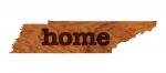 Wall Hanging - State Map - "Home" - TN - Standard Size
