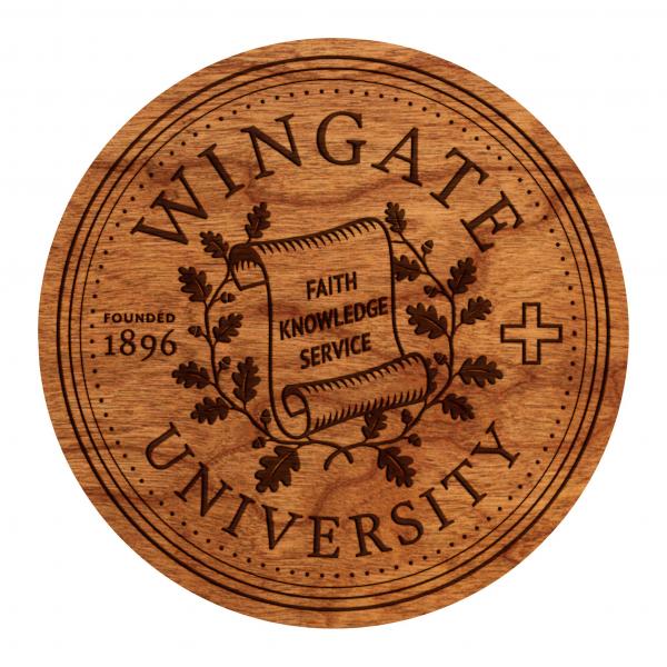 Wingate University Bulldogs Coaster Wingate Seal