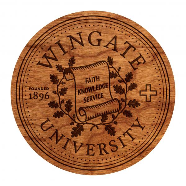 Wingate University Bulldogs Coaster Wingate Seal picture