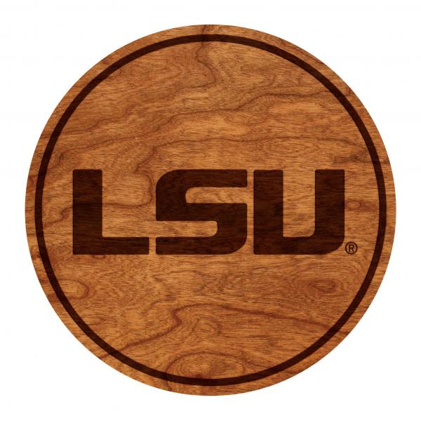 LSU Tigers Coaster "LSU"