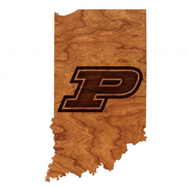 Purdue - Wall Hanging - State Map - P picture