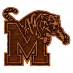 Memphis - Wall Hanging - Logo - Block M with Tiger