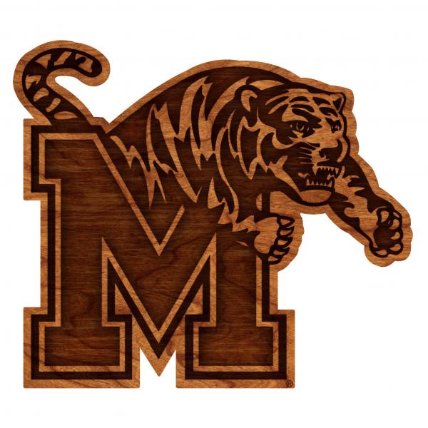 Memphis - Wall Hanging - Logo - Block M with Tiger picture