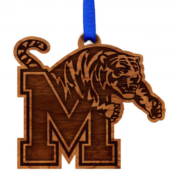 Memphis - Ornament - Block M with Tiger
